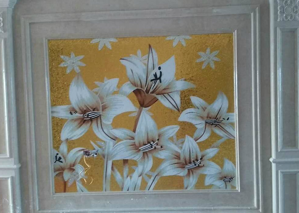 4mmthickness Interior TV Wall Decorative Glass Mosaic Tile for Germany