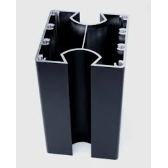 UV Resistant Anti-Corrosion Weatherproof Outdoor Use Aluminum Alloy Square Posts 6000 Series T3-T8 Temper Decorations Custom