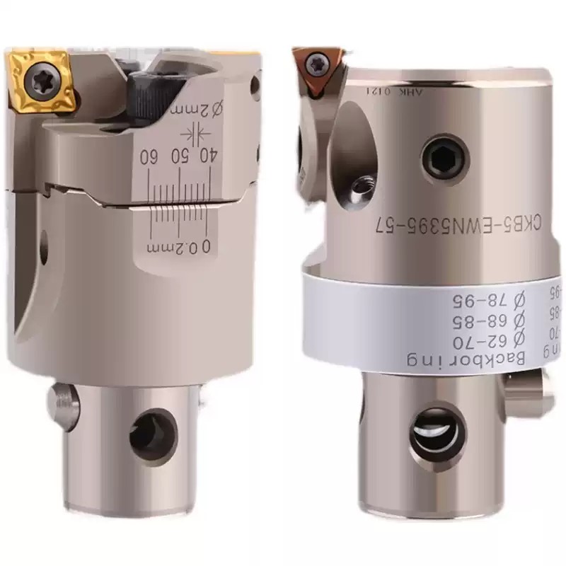Fine Adjustable Boring Head Carbide Rough Boring Cutter BSA TWN High Grade 30-110mm Boring Range Chamfering Function