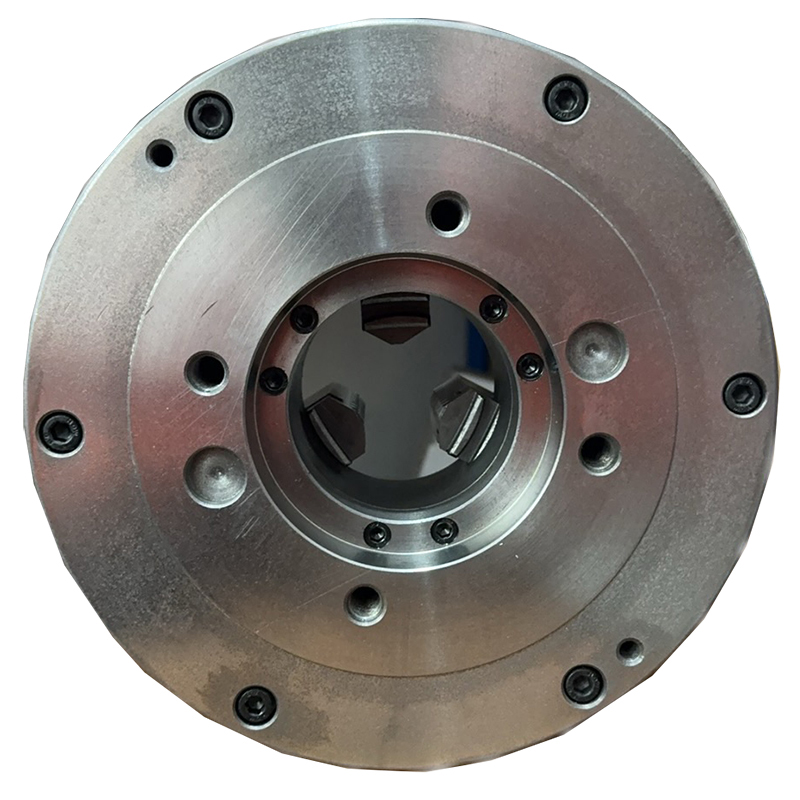 K11-200 C6 Short Taper 3 Jaw Steel Manual Self-centering Chuck 200mm SANOU Brand Scroll Chuck for Heavy Duty Lathe