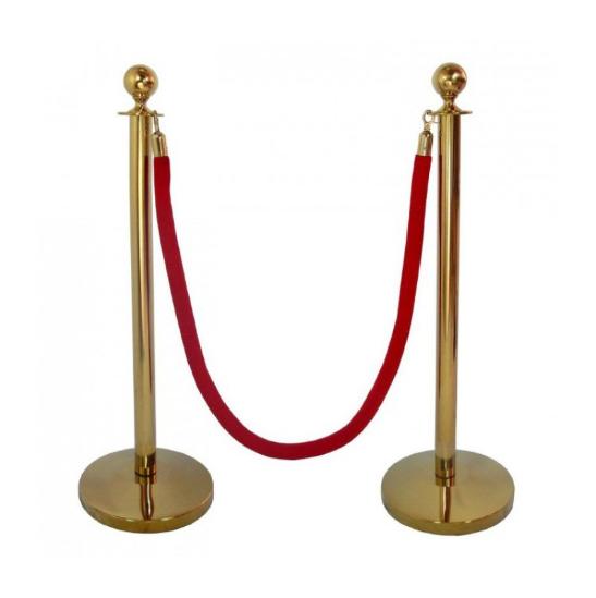 Hotel Bank Queue Pole Line Divider Stand Post Stainless Steel Bollard Stanchion Barrier