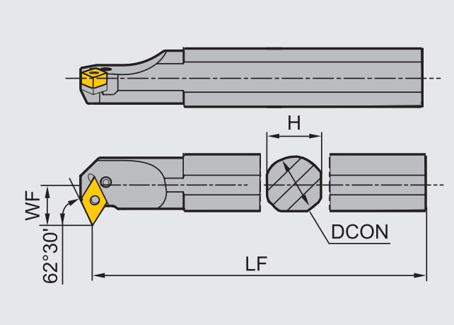 Senok PDPNR/L High-quality Boring Tool Customizable Tool Holder Excellent Rigidity Impact Resistance OEM CNC Control for