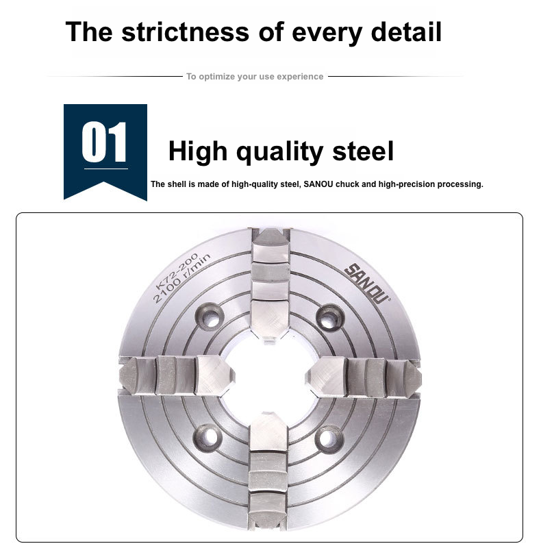 Lathe Chuck Detail 1