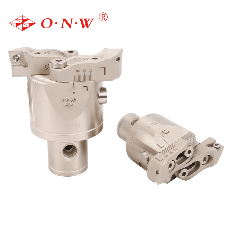 Boring Tool RBH OUNUOWEI Adjustable Indexable Twin-Bit Rough Finish Boring Head Steel 25-204mm for Milling Machine 1 Year