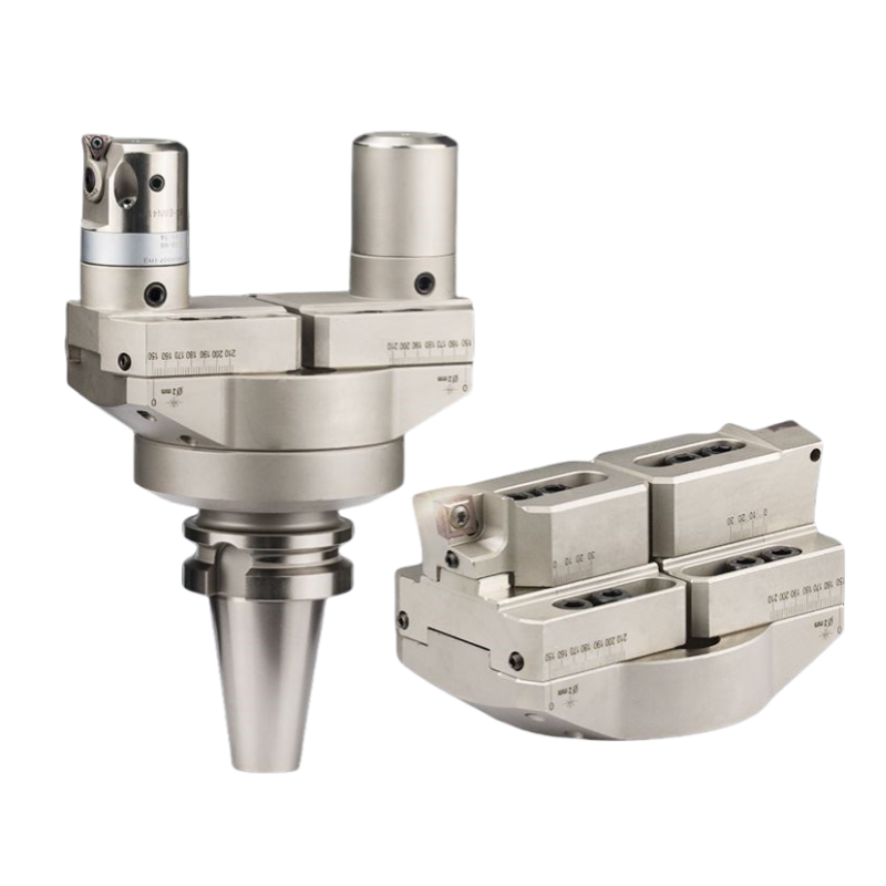 ACCkee High Quality 151-750mm Diameter Precision Finish Boring Head Adjustable Steel Cat40 Shank 0.01mm Accuracy Coolant Fed
