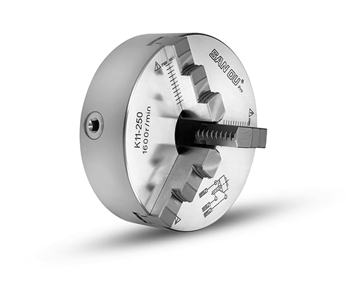 High Precision 3 Jaw Self-centering Chuck K11-250 Pro With 0.03mm Sanou Brand Metal Lathe Chuck 250mm Scroll Chuck for Lathe