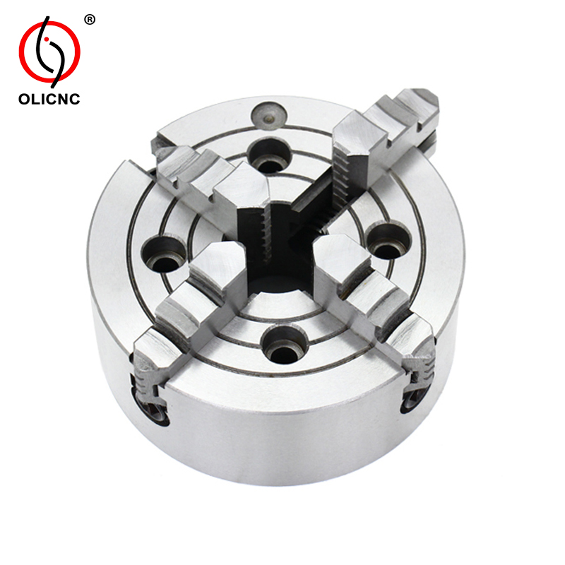 Machine Tools Accessories 160mm Lathe Chuck K72 4 Jaws Independent Chucks 125mm 160mm 200mm Lathe Chuck for CNC