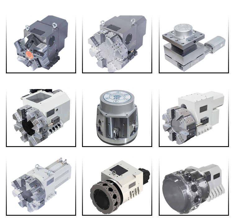 High Stiffness BT CNC Turret Horizontal Tool Holder 6/8 Station Quick Change Tool Post with Motorized 120W Motor