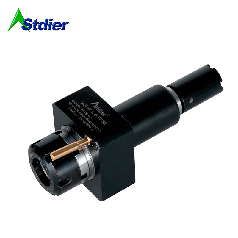 Stock VDI30 ER32 Radial/Axial DriveTool Holder Motor Alloy Material Customized Internal/External Cooling for Mazak SQT Other