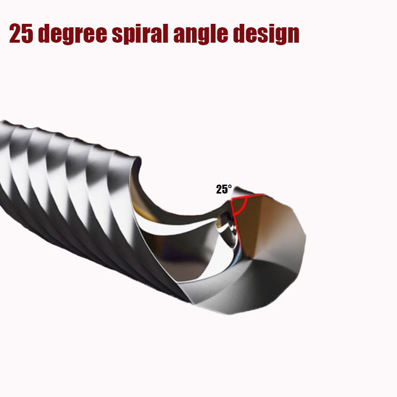 Tiangong Single-Edged Spiral Milling Cutter Acrylic CNC Engraving Machine Tungsten Steel Cutting Tool PVC Engraving Carbide Cutter Head