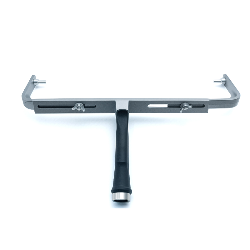 Adjustable 12-18 Inch Aluminum Double Arm Paint Roller Handle Industrial Grade Roller Holder OEM Paint Frame Tool for Hand Tools