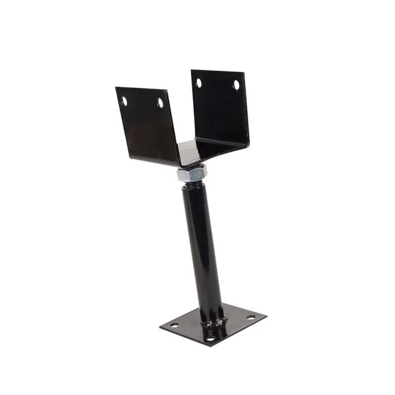 Hot DIP Galvanized Adjustable Height Concealed Timber Post Shoe Support Construction Accessories Post Anchor