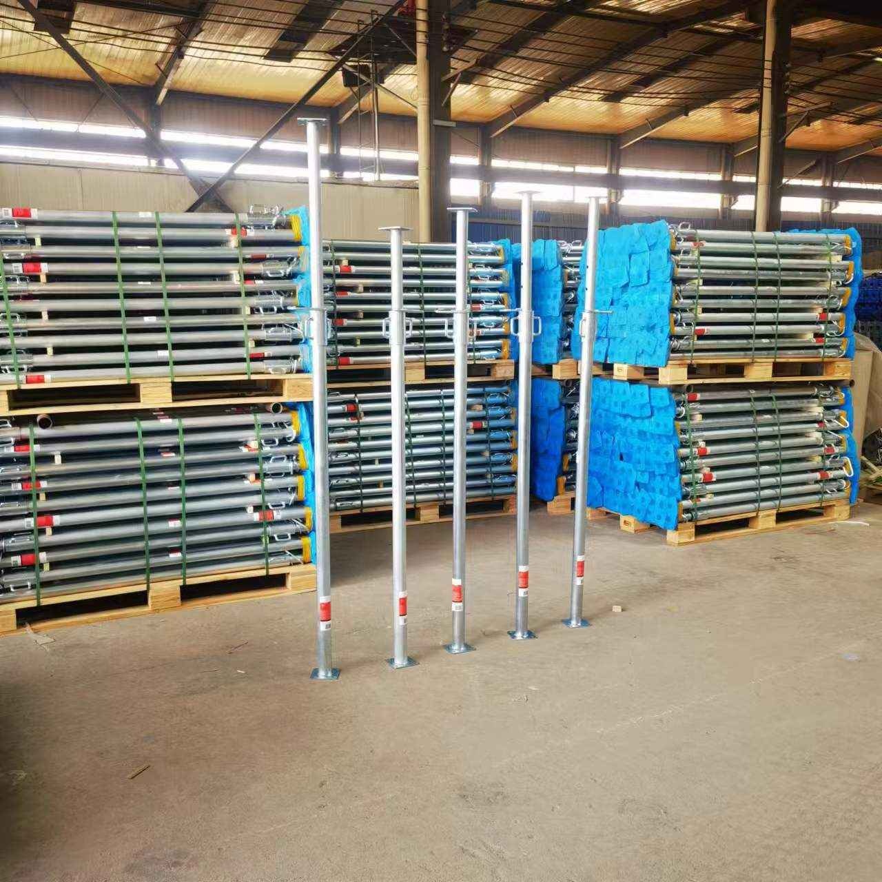 Modern 15'6" Aluminum Adjustable Shoring Jack Post for Building Construction Adjustable Shoring Posts for Formwork Prop