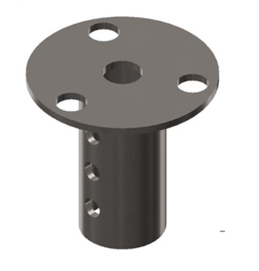 Cheap And Of High Quality Galvanised Steel Bolt Down Square Post Fence Foot Base Support Post Holder