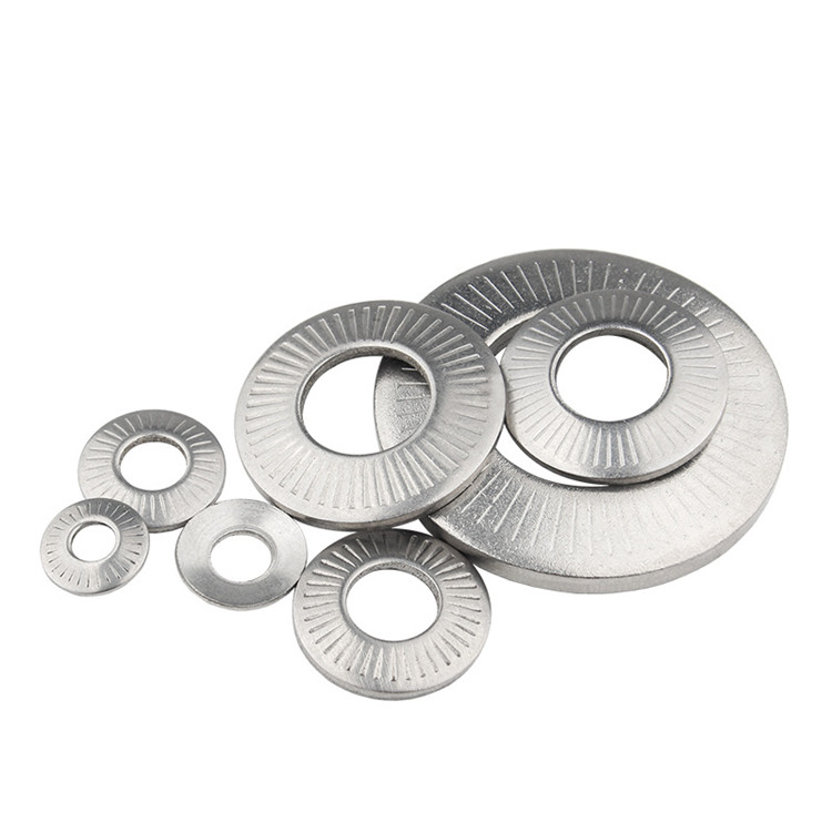 Stainless Steel DIN25201 Wedge Lock Washer with Plain Finish M3-M20 Sizes Variety of M Sizes-M4 M5 M6 M8 M10 M12 M14 M16