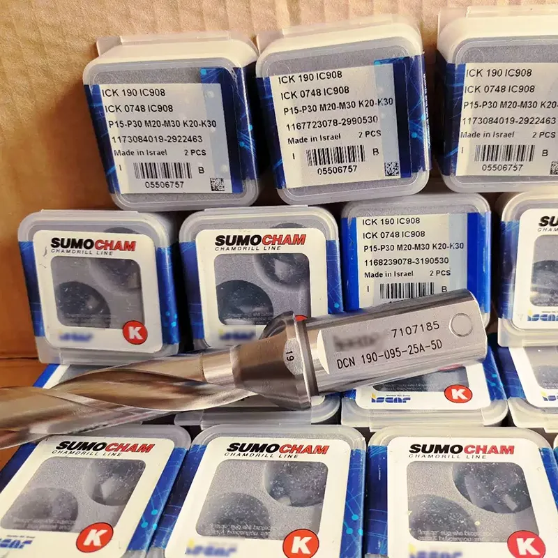 Iscar Sumocham Exchangeable Dcn Drill Heads for Cast Iron Ick 190 IC908