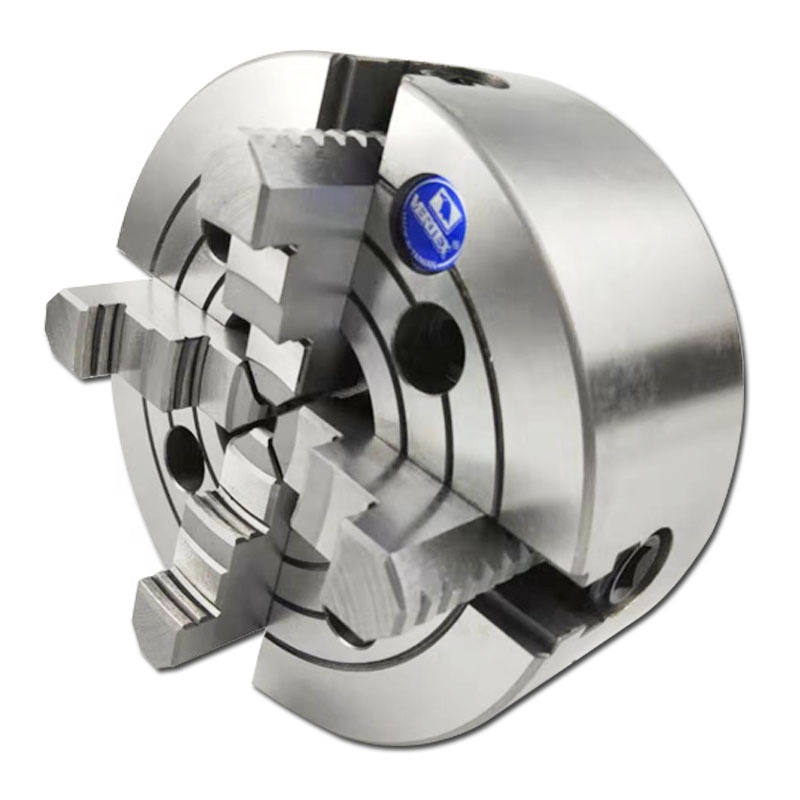 TaiWan VERTEX 4-Jaw Independent Chuck Plain Back Four-jaw Chuck for Lathe VKC-8