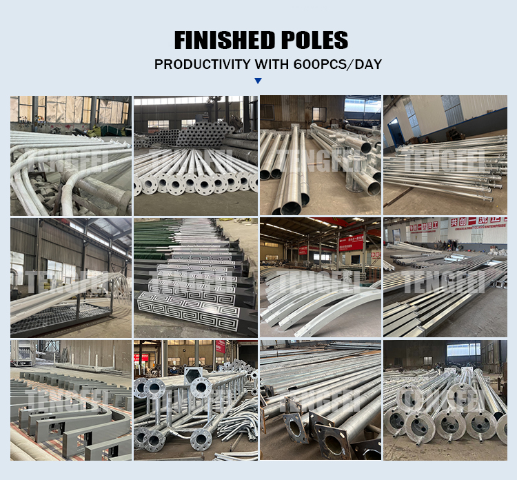 Street Light Pole Production Detail 1