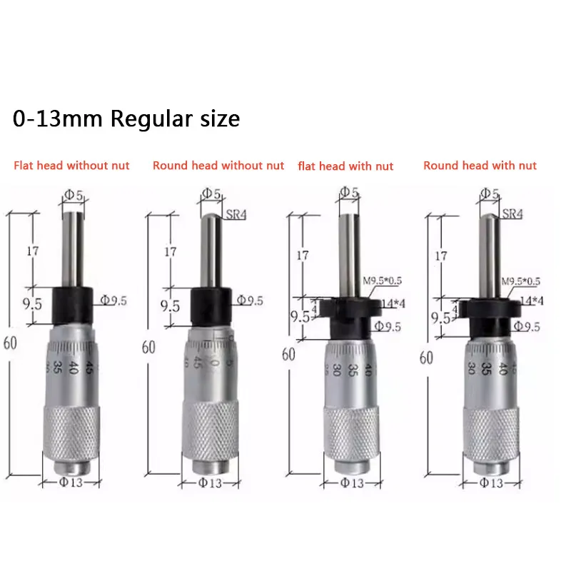 0-25 mm Micrometer Heads