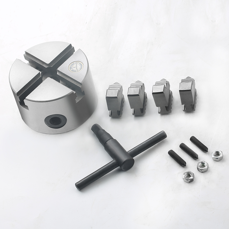 K11-125 Self-Centering Lathe Chuck 80 100 125 130 160 200 250mm 4 Jaw Independent Chuck Steel Material