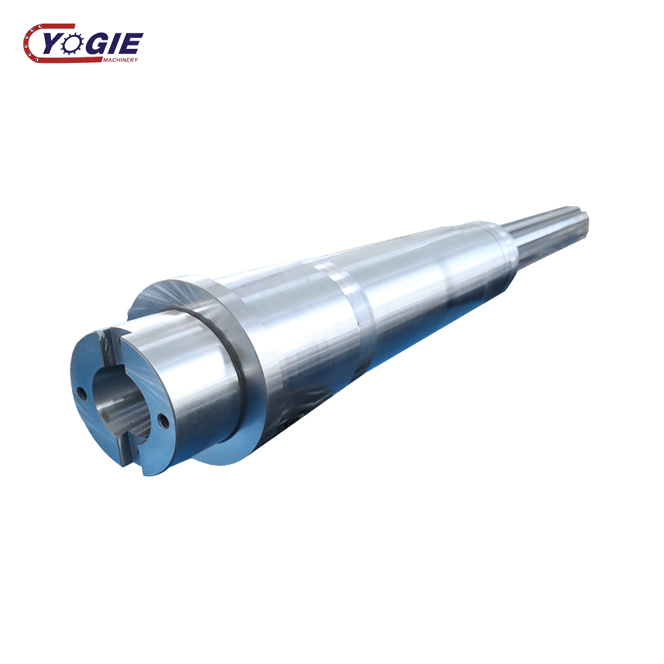 YOGIE Custom High Strength Hardness Wear Resistance CNC Boring Machine Spindle Bar For Large Torque Forging Steel CNC Lathe