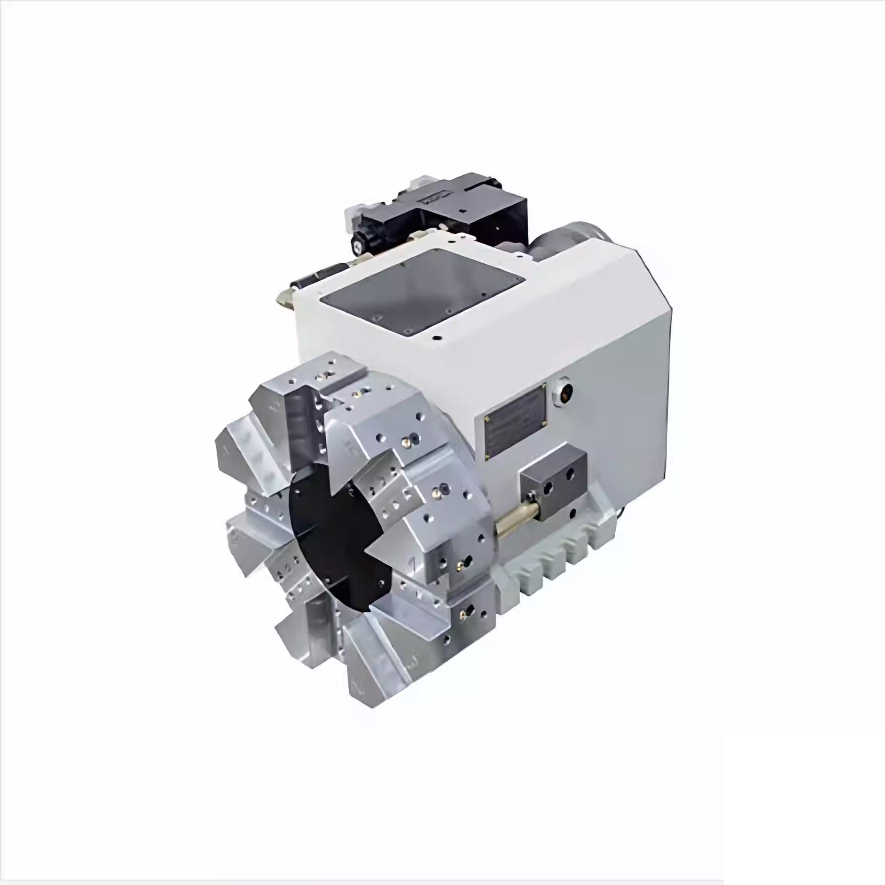 High Stiffness BT CNC Turret Horizontal Tool Holder 6/8 Station Quick Change Tool Post with Motorized 120W Motor