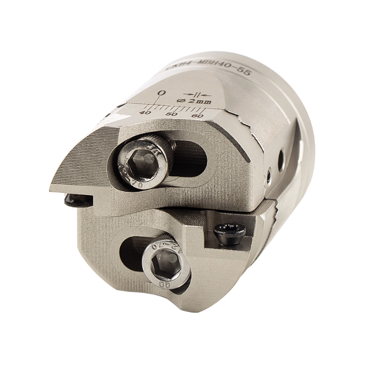 LBK Series Rough Boring Head RBH Adjustable Serrated Reinforced Fit CNC Dual-Edge Rough Boring Cutter Head for CCMT06/12 Insert