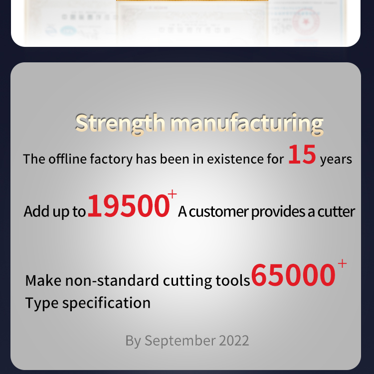 HRC58 End Mill Spec 2
