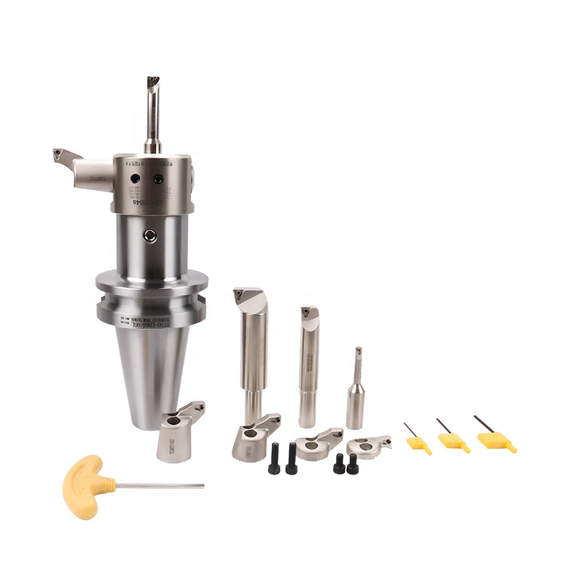 Precision Micro Boring Head Set Series NBH2084/NBH2084S/NBH2084X Fine Bore Head Milling Machine Steel Material