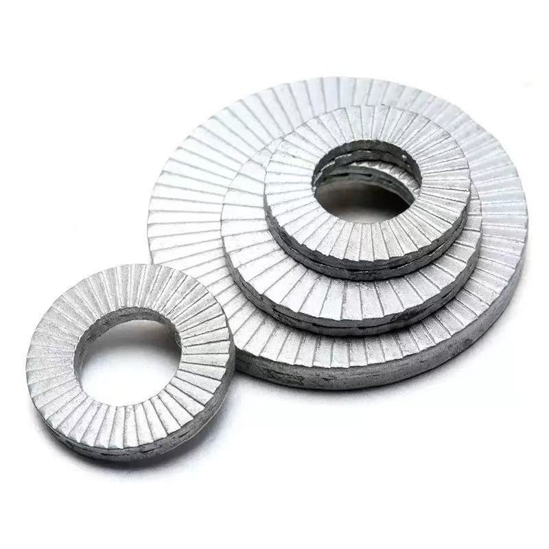 DIN25201 Stainless Steel Double Coil Lock Washer Plain Twin-Coil Locking Wedge