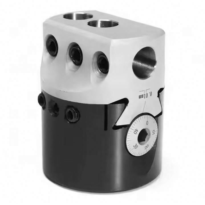 REALMAX F1 Boring Head Machine Tools Adjustable 50mm 75mm 100mm 2 Inch 3inch 4inch NTMTR8C20 Rough Boring Head 1 Set Boring Head