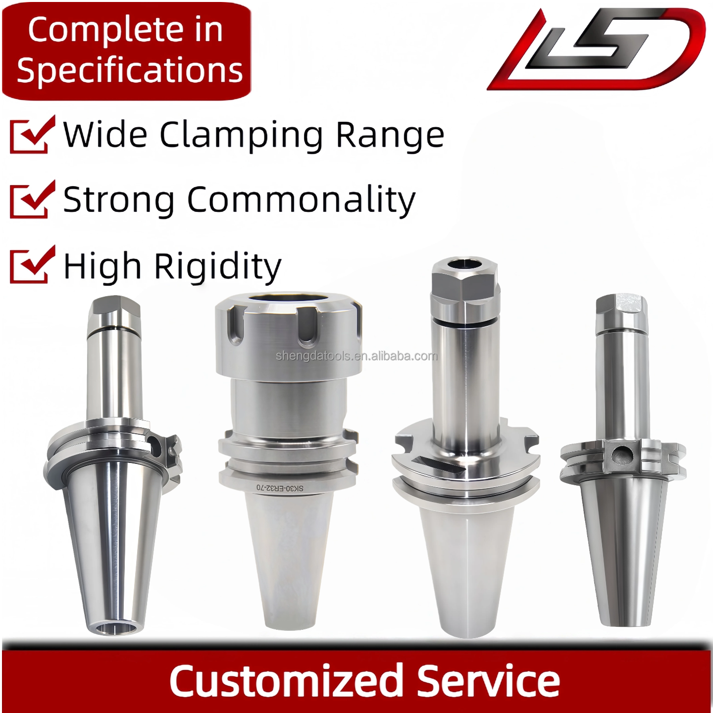 High Speed Spindle SK30 ER11 Collet Chuck With Precision Milling Factory Direct