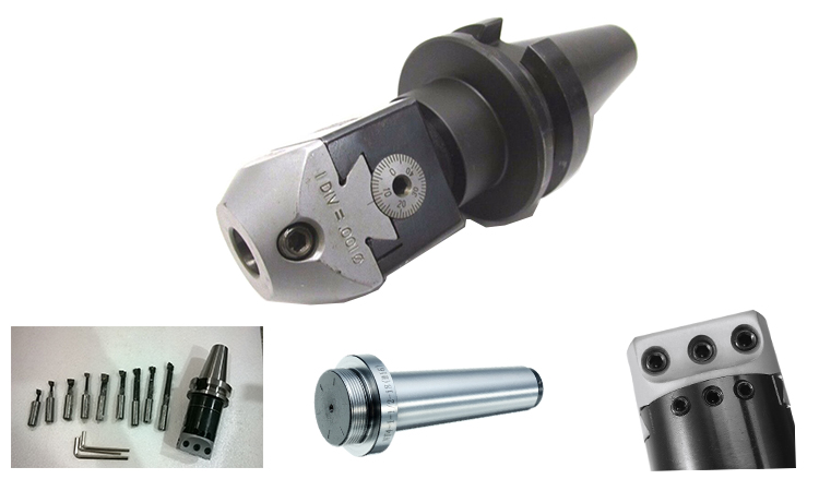 Rough Boring Head Set CAT50 BT40 Boring Head Tool For Lathe Machine