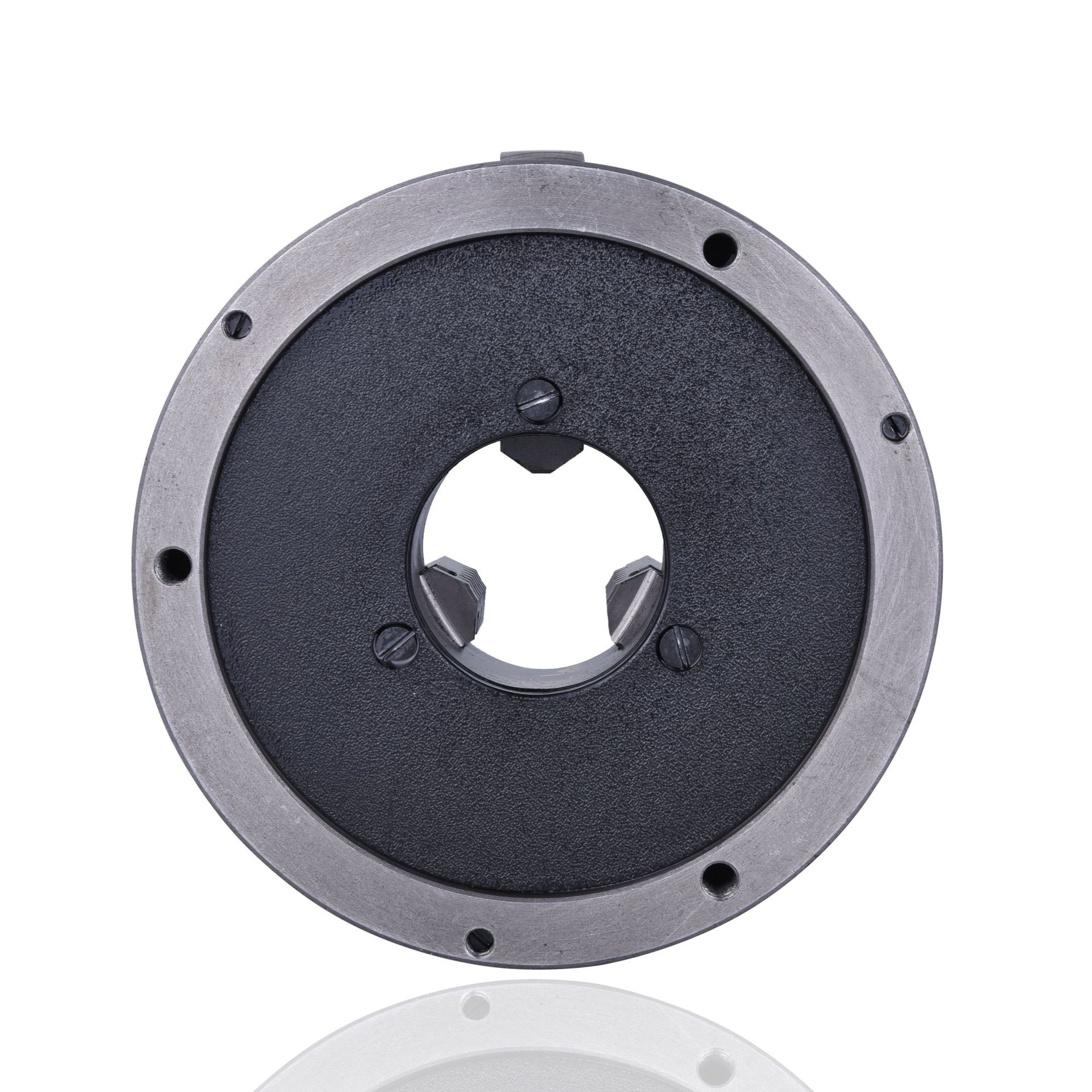 Precision 3 Jaw Self-Centering K11-250 Manual Scroll Chuck 250mm Steel Manual Lathe Chuck for Bench Lathe Pneumatic Power