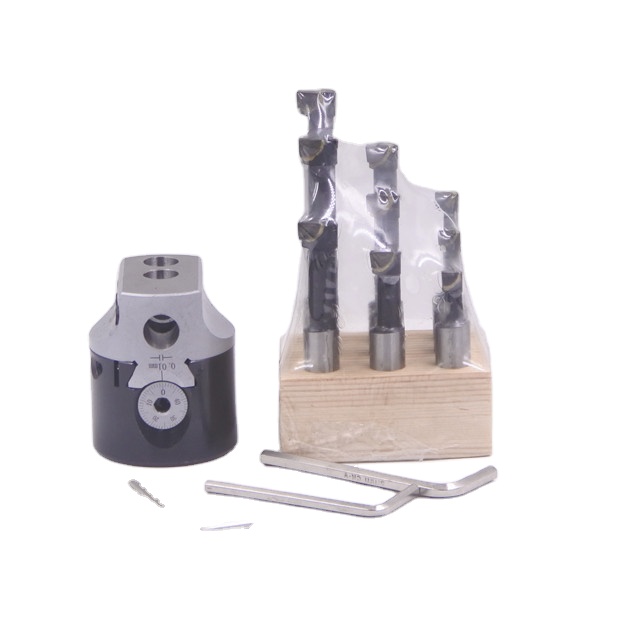 Factory-Priced CNC Micro Boring Head Set NBH2084 R8 BT30 BT40 BT50 HSK63A SK40 High Precision for Machine Tools