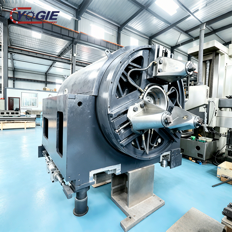 OEM Custom Large Heavy Duty CNC Milling Machine Use Hydraulic Three Grip Scroll Chuck for Double-head Lathe Forged Steel