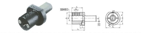 E2 Type Tool Holder Drawing