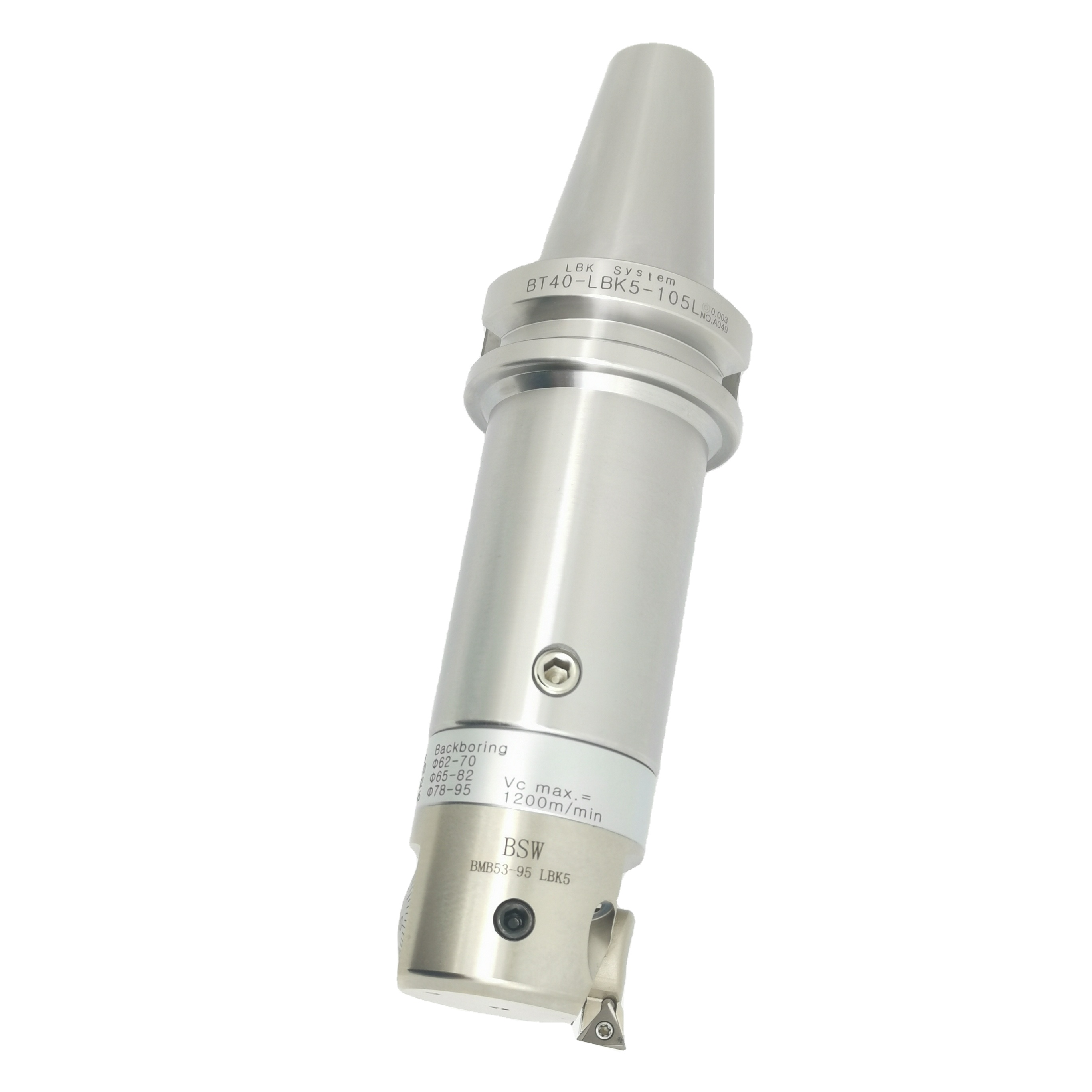 BMB Finish Boring Head and LBK Shank Boring Range 20mm-203mm