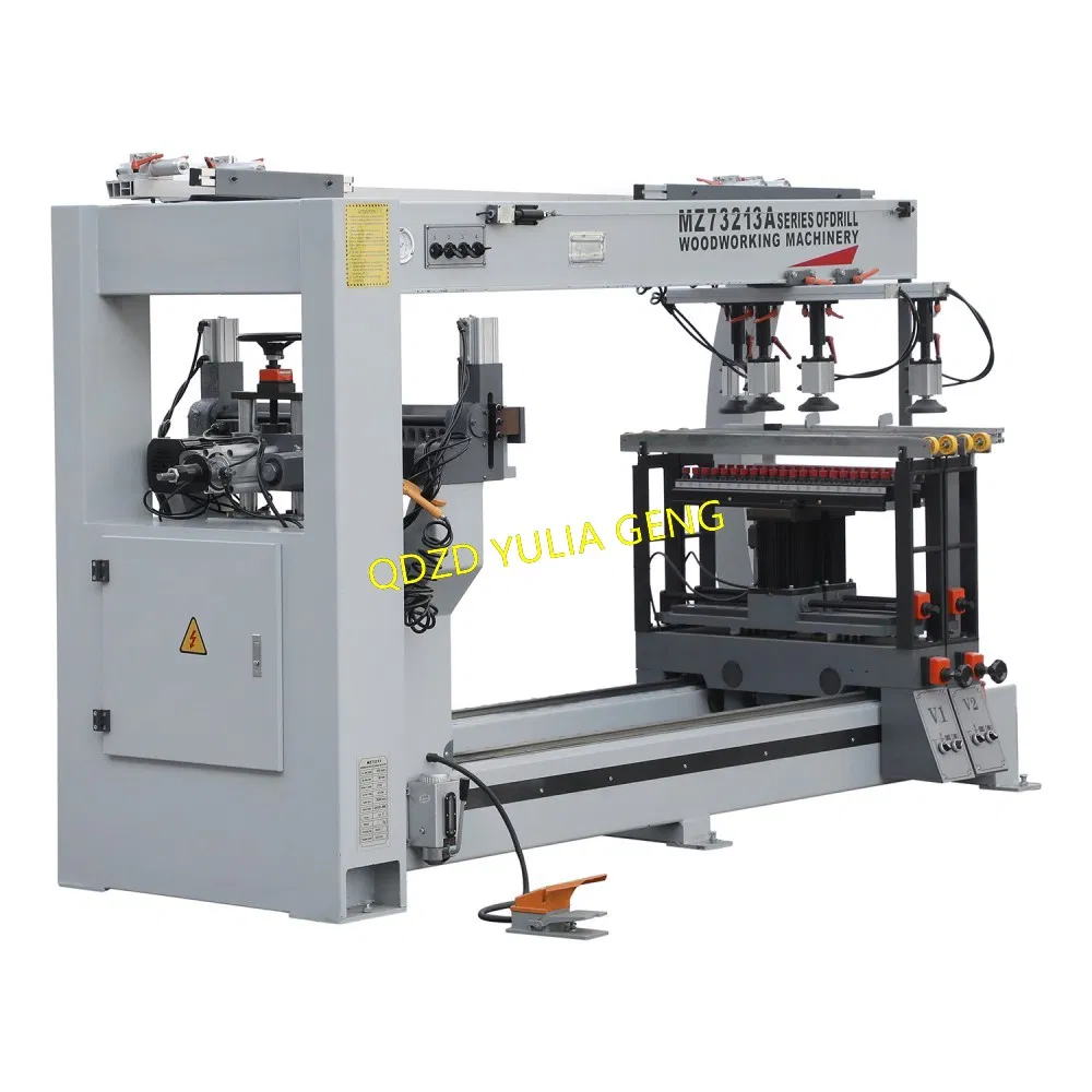 Industrial Triple Row Boring Machine Mz73213A CNC Wood Drill Press Multi-Head Drilling System for Custom Furniture Manufacturing Factory