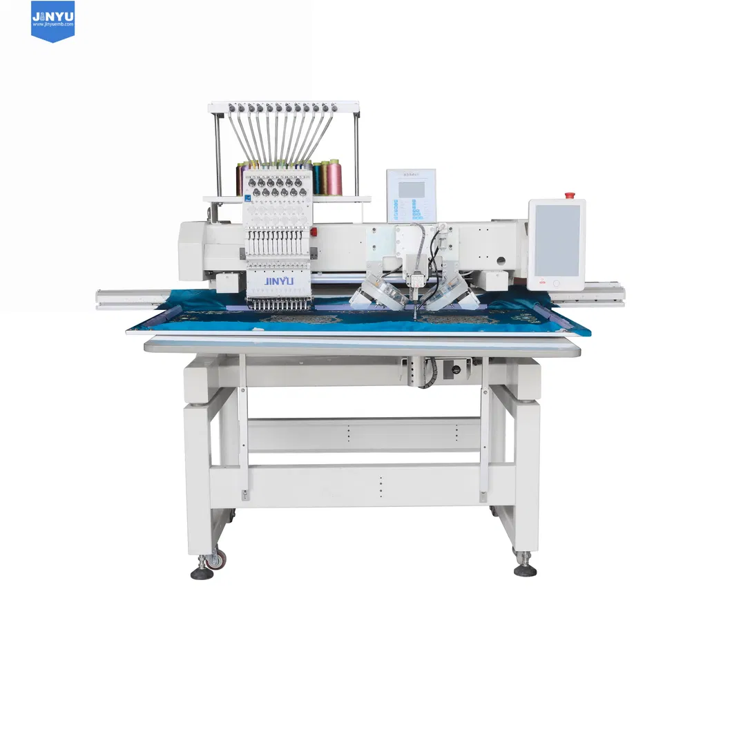 Rhinestone Cloth Industrial Embroidery Machine Detail