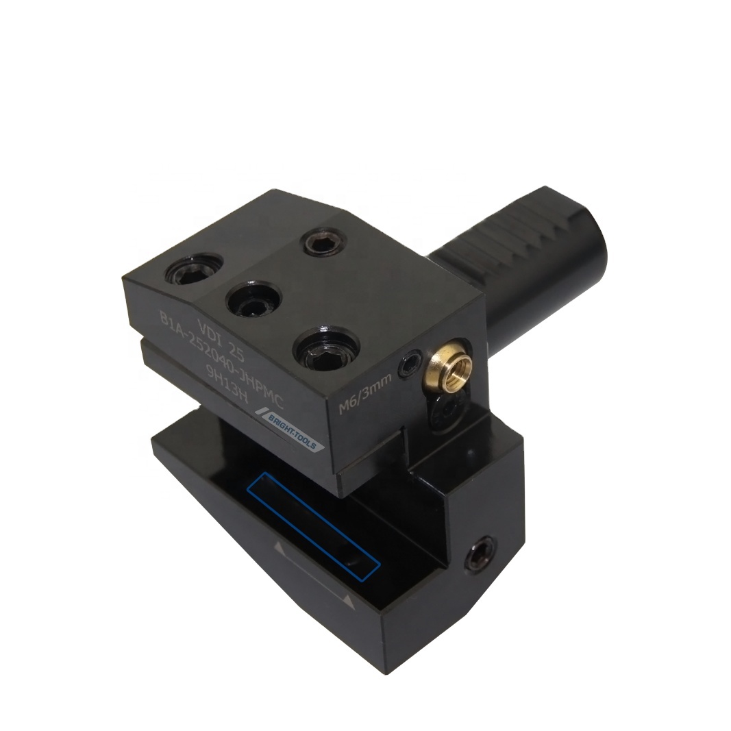Bright-tools Factory Supply High Quality VDI 30 40 50 B1A Radial Short Coolant Tool Holder Inverted for Cnc