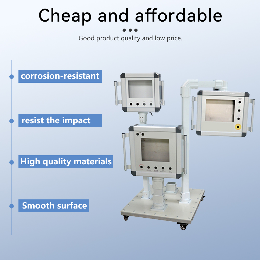 High Quality White Aluminum Cantilever Operating Box HMI Arm System Support Milling Machine Tools Accessories Machining