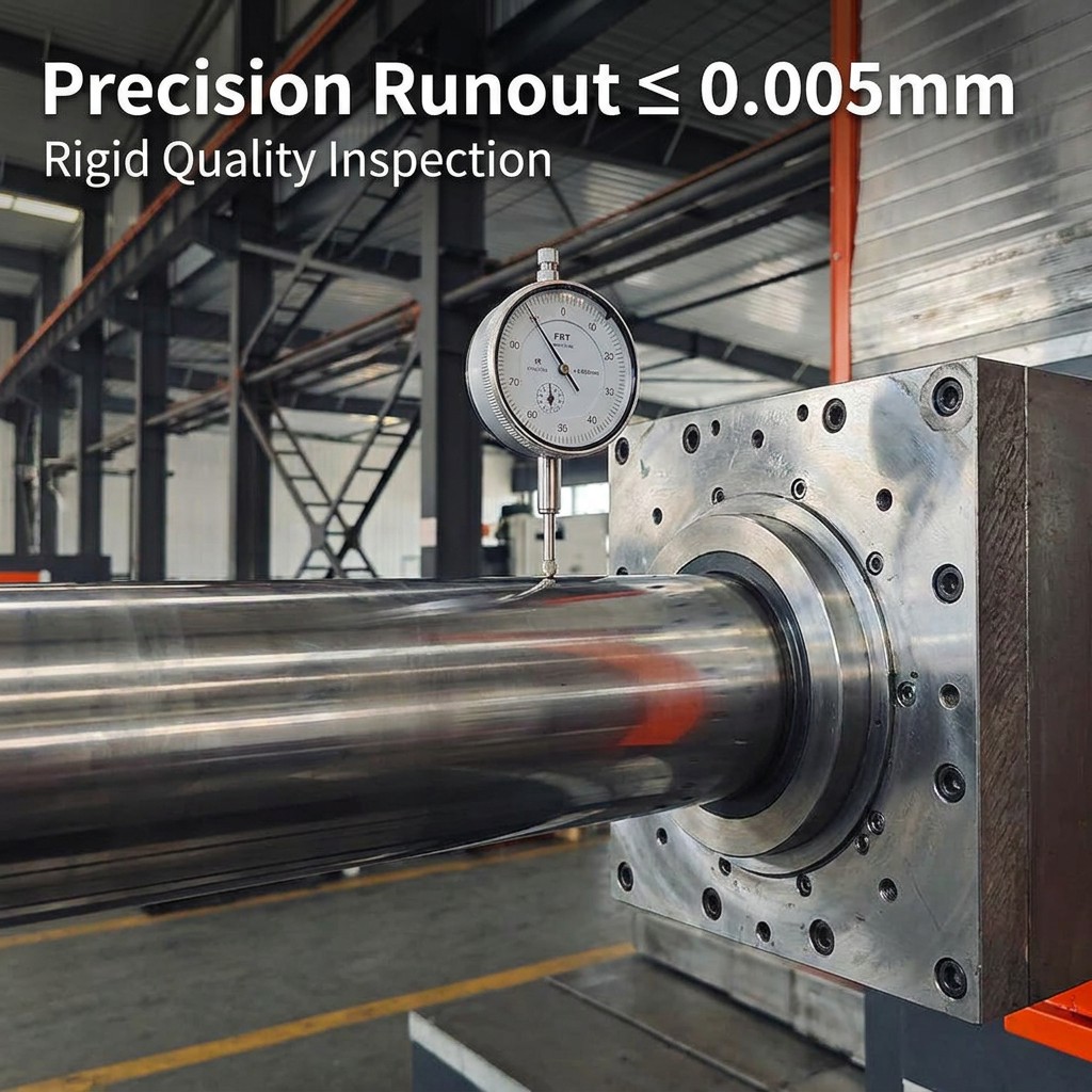 YOGIE Custom High Strength Hardness Wear Resistance CNC Boring Machine Spindle Bar For Large Torque Forging Steel CNC Lathe