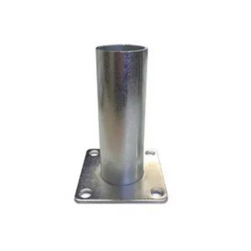 Cheap And Of High Quality Galvanised Steel Bolt Down Square Post Fence Foot Base Support Post Holder