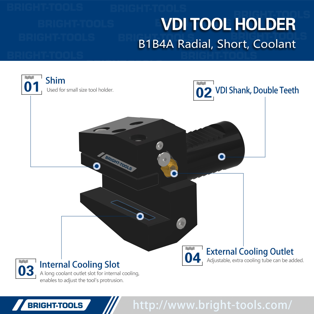 VDI Tool Holder Construction Details