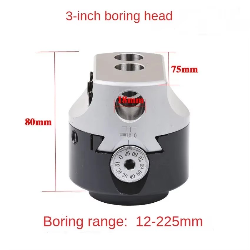 F1 Boring Head Dimensions