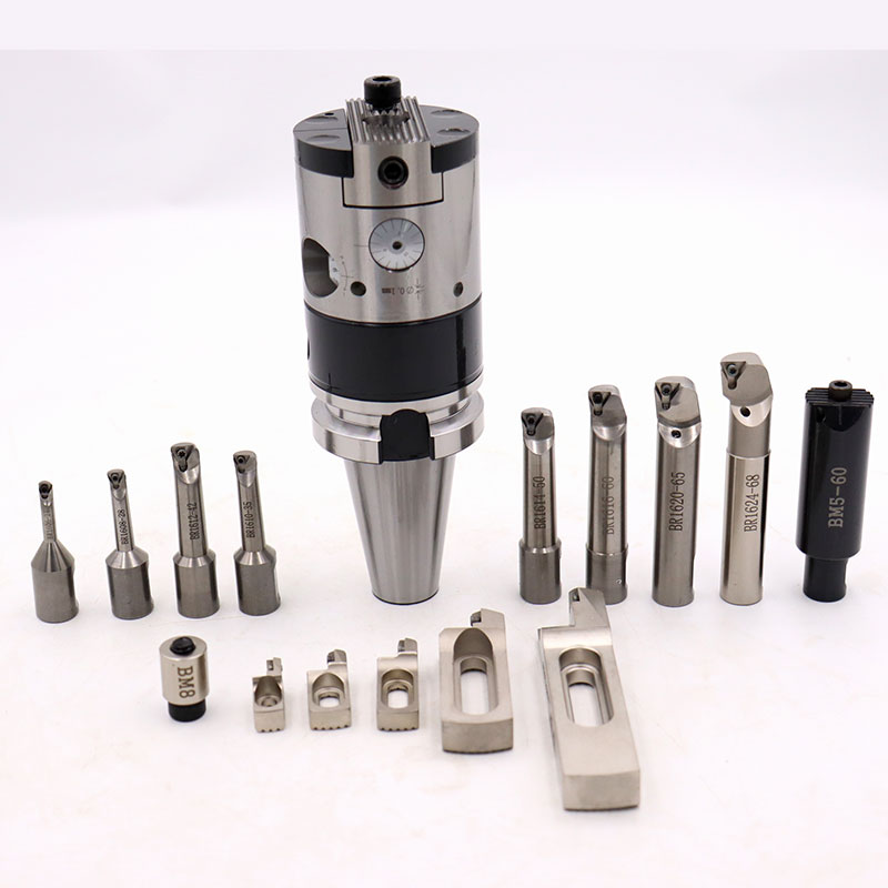 HBOR50 HBOR63 Ultra Fine Micro Boring Head | 0.002mm Precision CNC Fine Boring Tool Set BT40 BT50