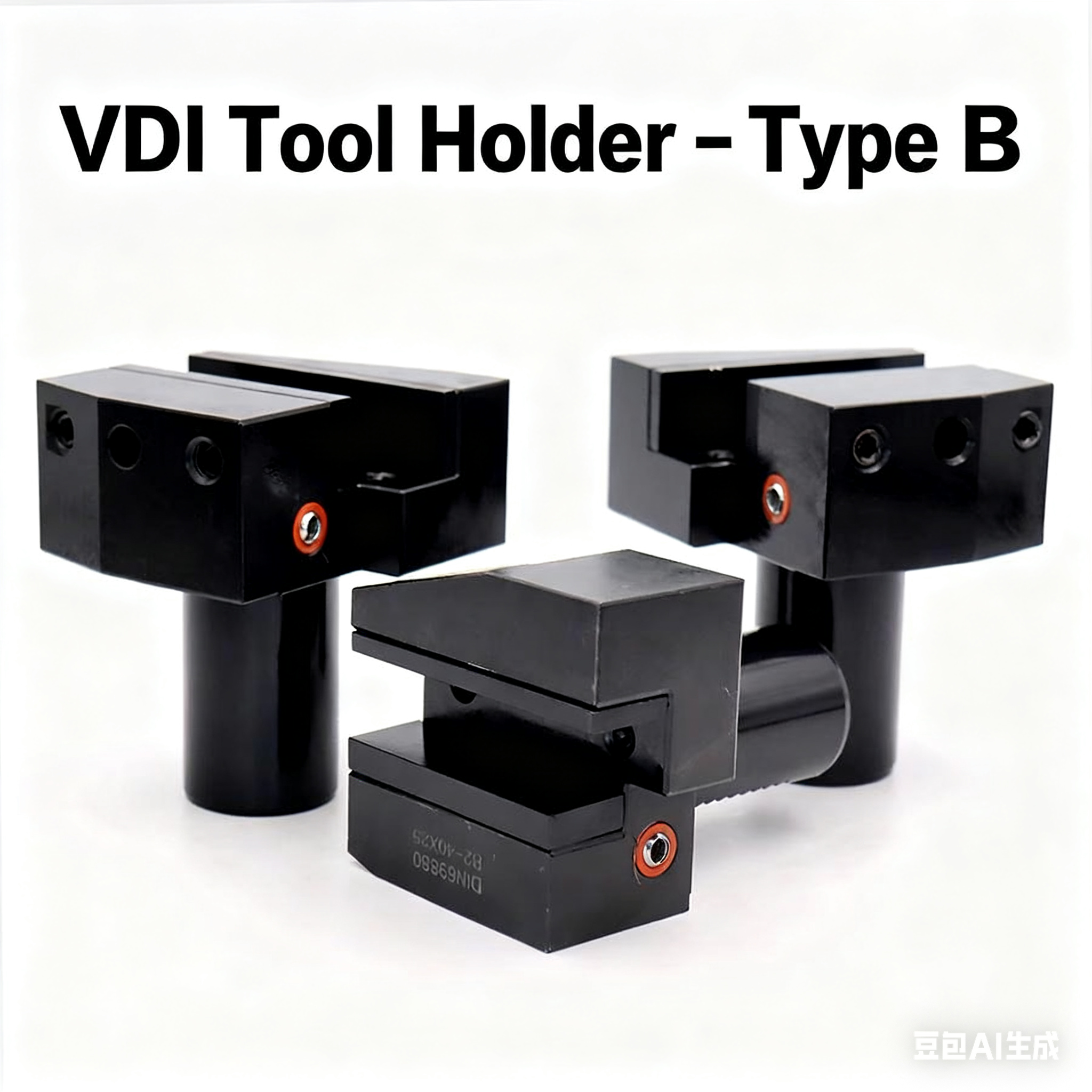 Professional VDI30 VDI40 CVD Coated OEM Available B/E/D/C Types VDI Driven Turning Tool Holders