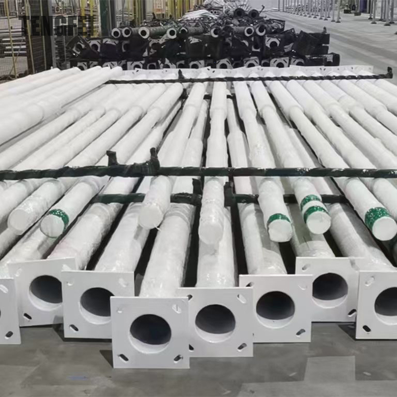 Good Quality 3M 6M 8M 10M 12M Galvanized Steel Street Light Poles