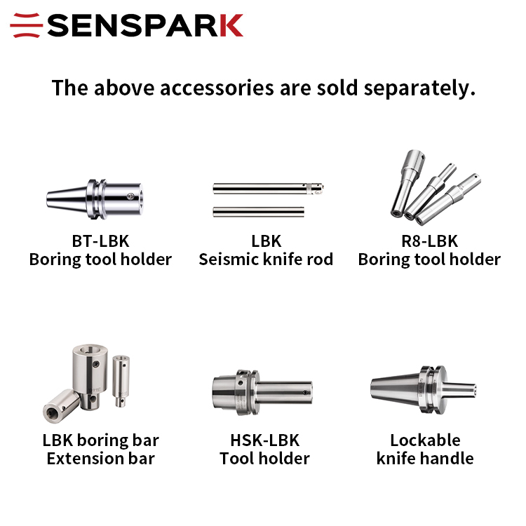 Adjustable Fine Boring Head Double Edge Rough Boring Head EWN Small Hole Boring Head Carbide Boring Bar SENSPARK